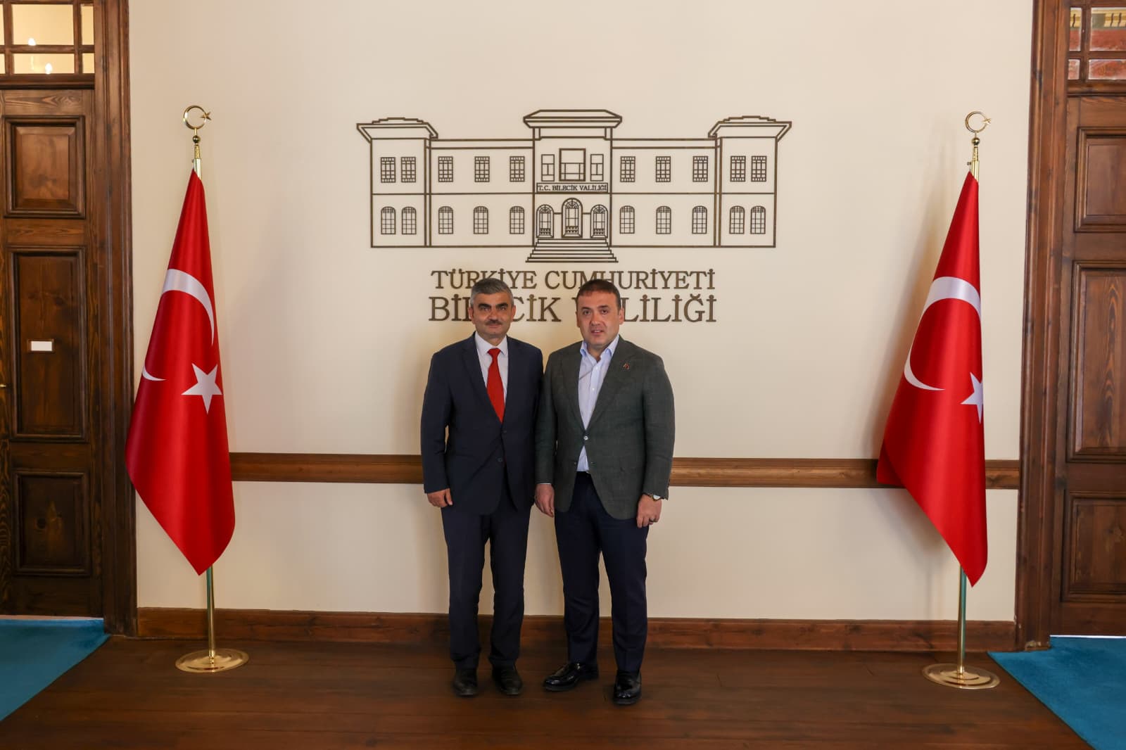 Bilecik Valisi Sayın Faik Oktay SÖZER’e Hayırlı Olsun Ziyareti