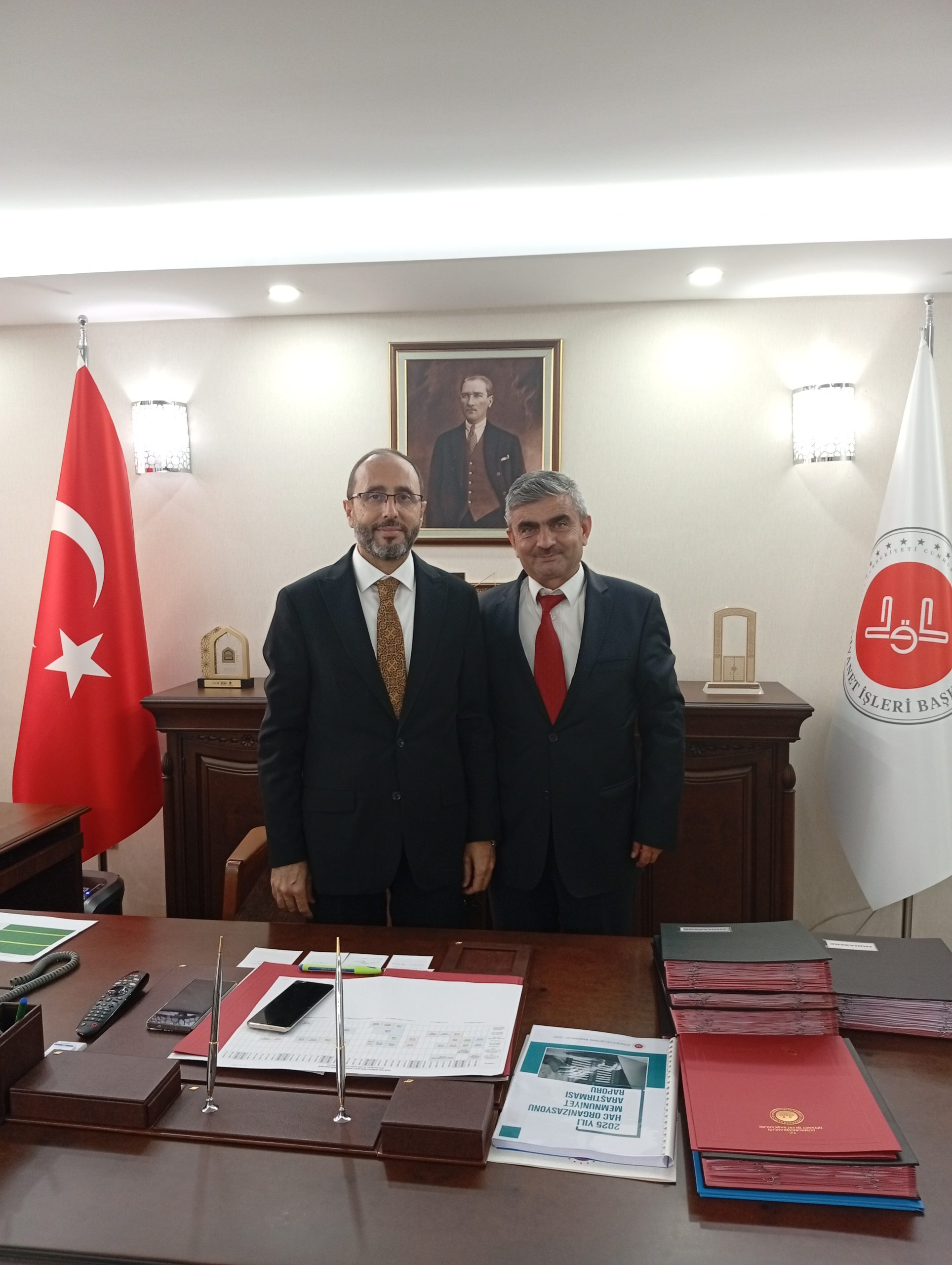 Tekbir-Sen’den Hac ve Umre Genel Müdürü Sayın DEMİRHAN’ a Ziyaret