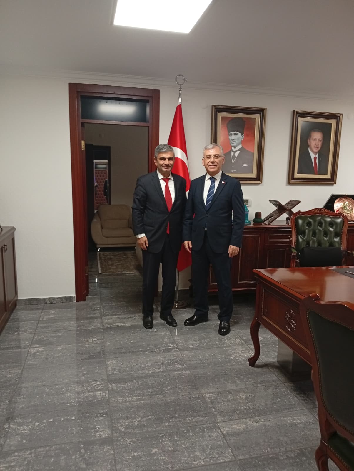 DİYANET İŞLERİ BAŞKANLIĞI YÖNETİCİLERİNE ZİYARET VE SAHA SORUNLARININ İLETİLMESİ