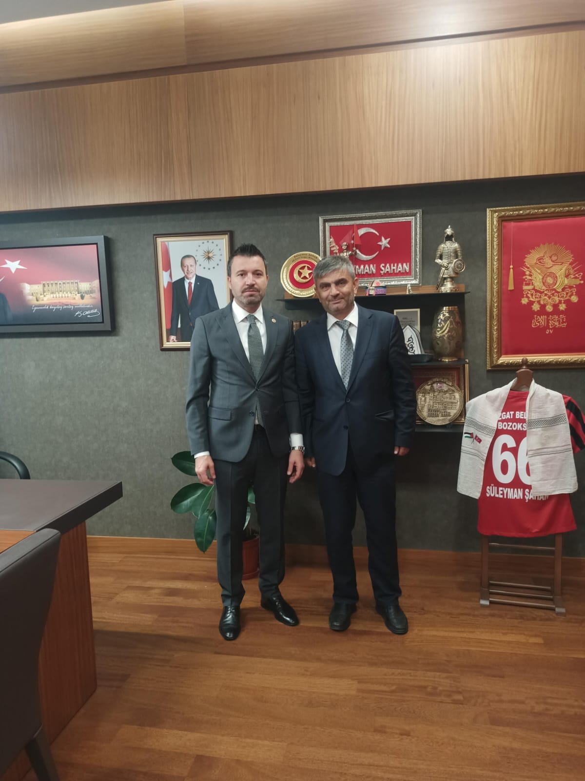 YOZGAT Milletvekili Sayın Süleyman ŞAHAN’ı Ziyaret