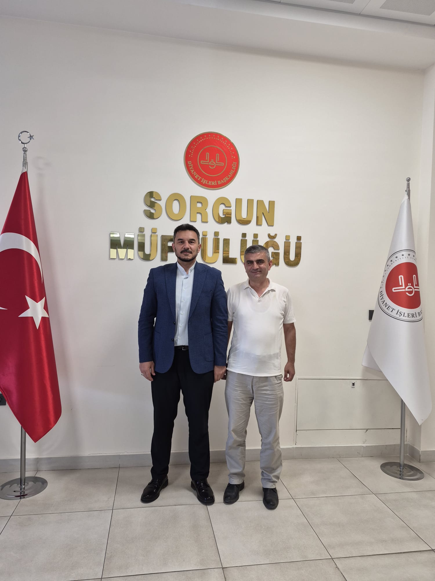 Sorgun İlçe Müftüsü İsa Yaykın’a Ziyaret